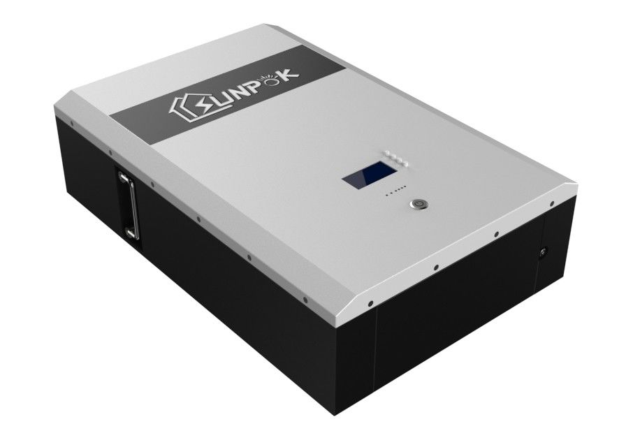 Lithium-Ion Battery Renewable Energy For-Ausgangssolarspeicher 7.68Kwh 10.24Kwh