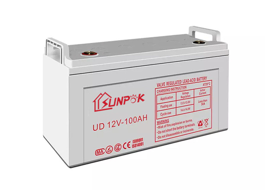 Batterie 200ah 100ah des tiefer Zyklus-hybride Gel-12V für Solar-LED- und Wind-Energie
