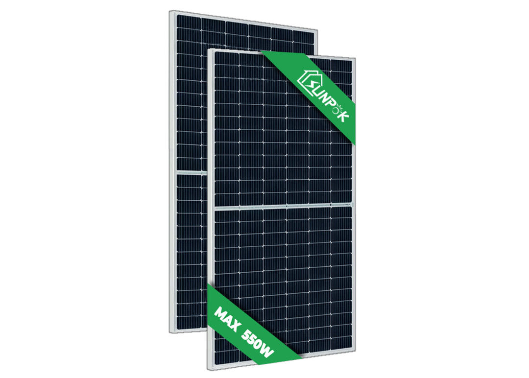 Schwarze Platten-Halbzelle PV-Modul-Silikon-Solarzellen 12BB 450W 550W 600W Mono-PV