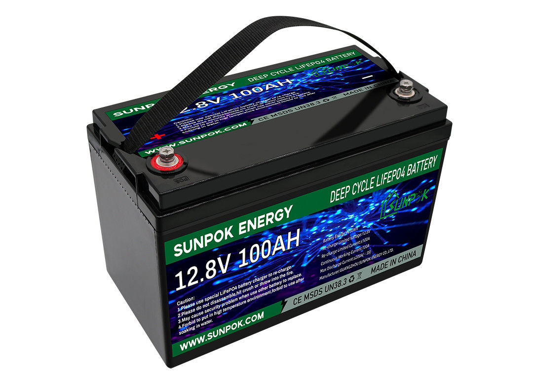 12 24 Volt-tiefe Zyklus-Lithium-Batterie für Haupt-RV-Haus UN38.3 MSDS