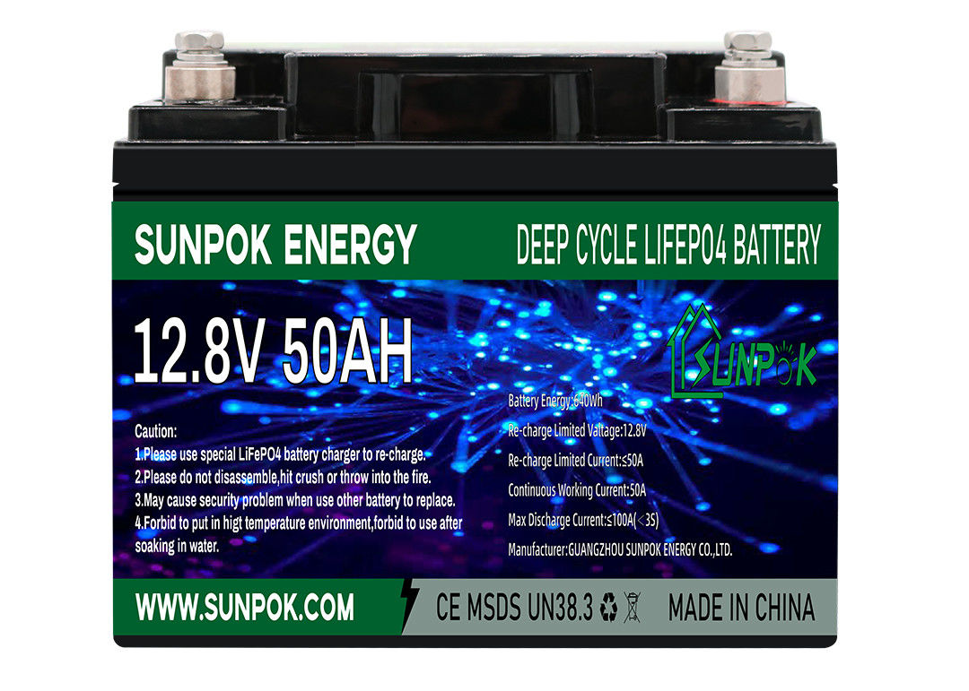 Lithium-Ion Deep Cycle Battery For-Solarenergie-Energie-Speicher 12V 50Ah