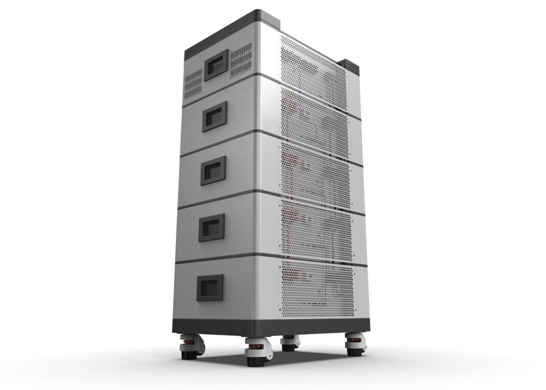 Lithium Ion Battery 100ah 200ah stapelte alle in einem ESS-System-hybriden Energie-HochspannungsAkkumulator