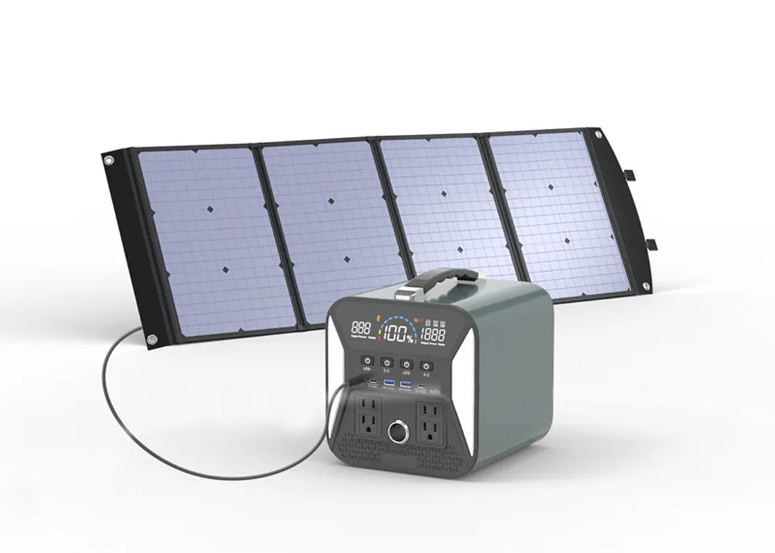 Solarlithium-batterie-tragbare Energie-Bank-Solarstation des generator-500w 1000w 2000w 220v