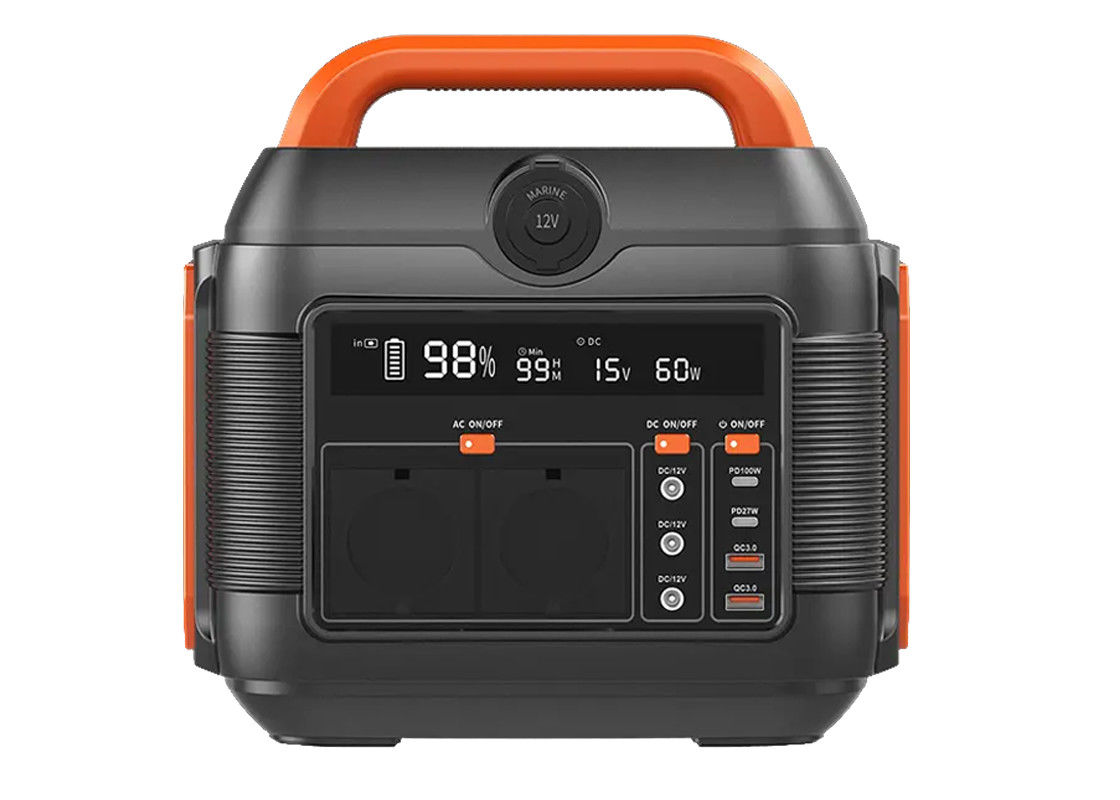 Tragbare Lithium-Batterie der Stations-Energie-Bank-600w mit Wechselstrom-DC-Art c-PD-Solargenerator