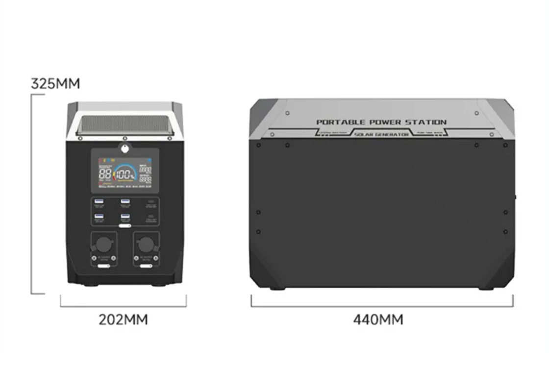 des Lithium-32V tragbarer kampierender 500w 2000W Solargenerator des Kraftwerk-im Freien