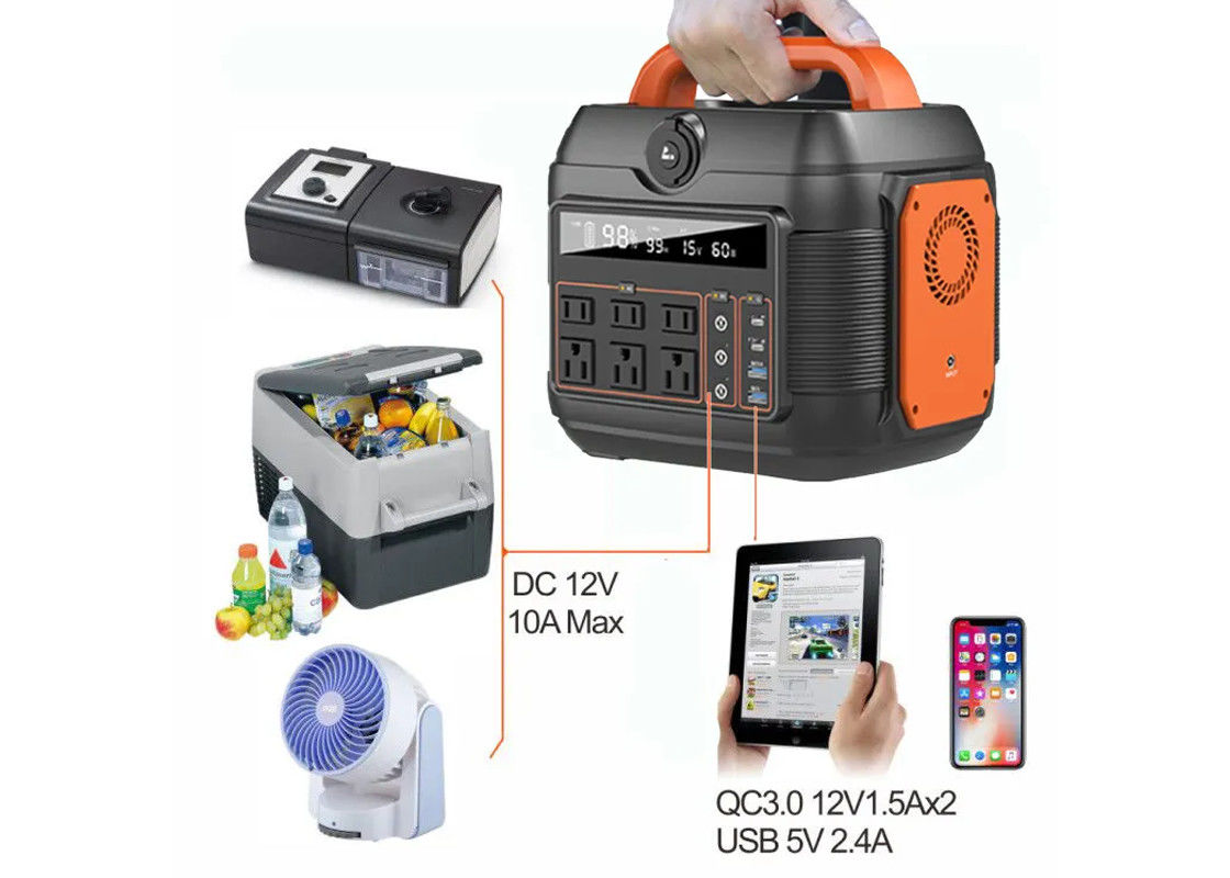 Bank der Solarenergie-576wh liefern Lithium-Batterie 600w für Strom-Ausfall-tragbare Stromversorgung