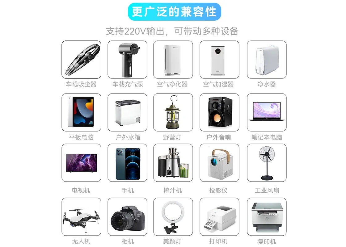 Lithium-Batterie-Bank-tragbare Kraftwerk-Schnelladungs-Unterstützung DC-Wechselstroms 500W 600w 1000W