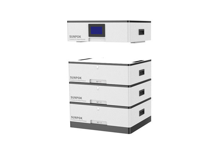 Lithium-Ionen-Batterie 100ah 200ah UN38.3 48v stapelte Hochspannungsbatterie-Energie-Speicher-System