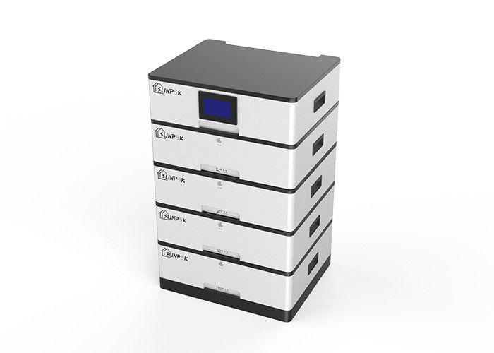 Lithium-Ionen-Batterie 100ah 200ah UN38.3 48v stapelte Hochspannungsbatterie-Energie-Speicher-System