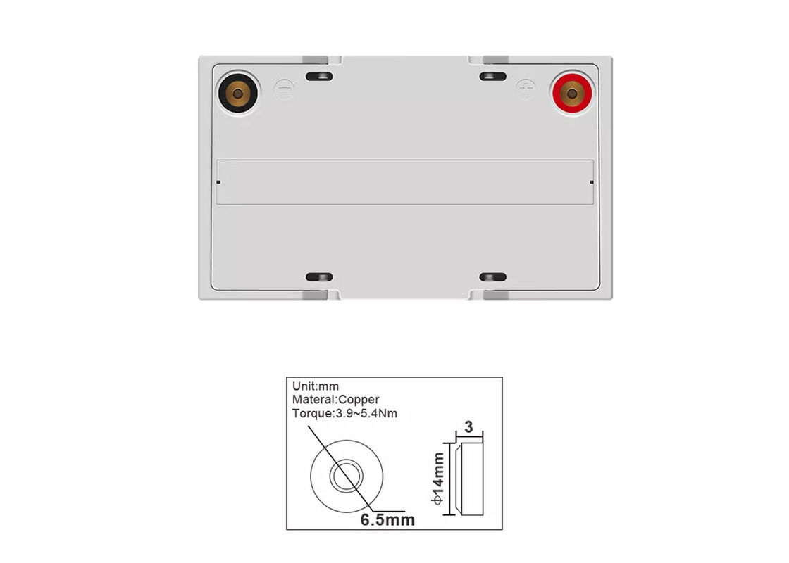Tiefer Solarsolarakkumulator der Zyklus-Gel-Blei-Säure-Batterie-12v 200ah 250ah