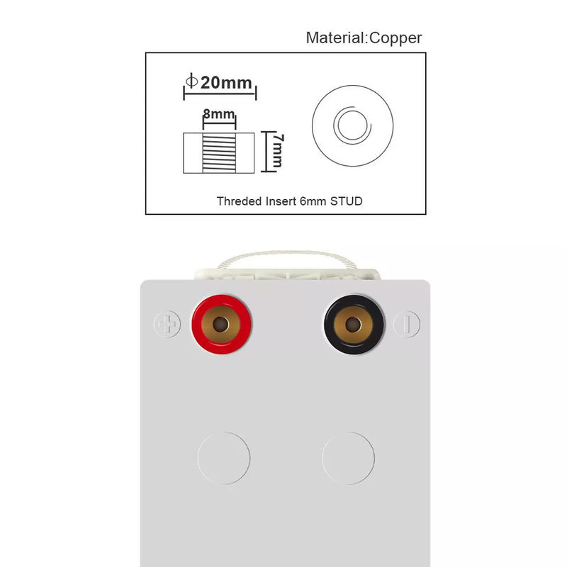 Der Zyklusbatterie 50ah 100ah 120ah 150ah 200ah 300ah Gels Sunpok 12v tiefe tiefe Zyklussolarbatterie