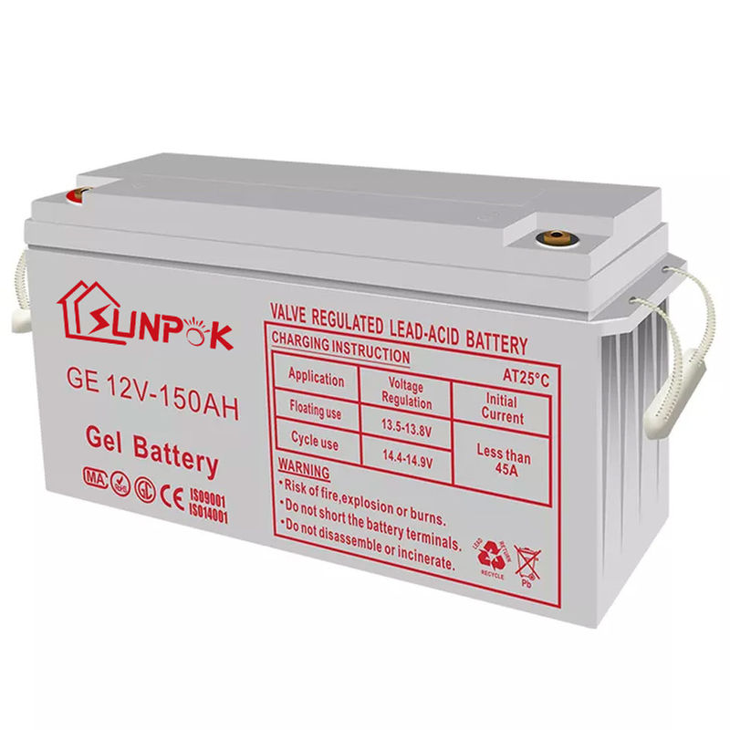 Subpok Zyklus-Gel-Batterie der wieder aufladbarer tiefer Zyklus-Solargel-Batterie-12v 250ah 200ah 100ah tiefe