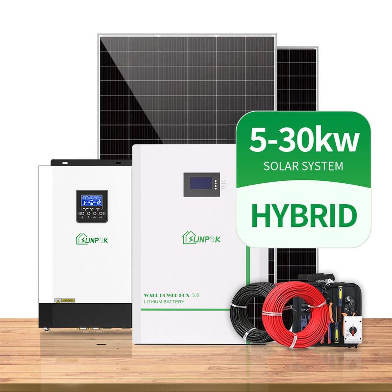 Kreuzung weg Ausgangsder solarenergie von des Gitter-Sonnenkollektor-System-5KW 10KW 15KW 20KW 30KW 50KW
