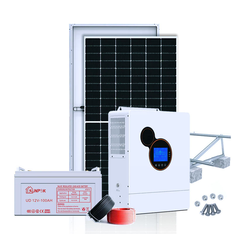 Sunpok 10kw 15kw 20kw weg vom angetriebenen Solargenerator der Gittersolarenergiesysteme 10000w