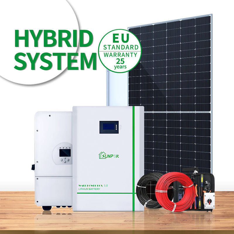 Des Solarenergiesystems Sunpok 5Kw 10Kw 20Kw komplettes Solarstromsystemsolarheizsystem