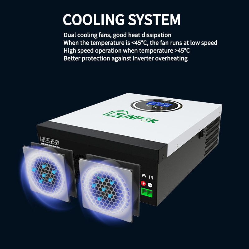 Sunpok 5kw 6kw 7kw auf Gitter weg Gitter-Solarinverter-von der Hauptgebrauchs-Kreuzung weg vom Gitter-Inverter
