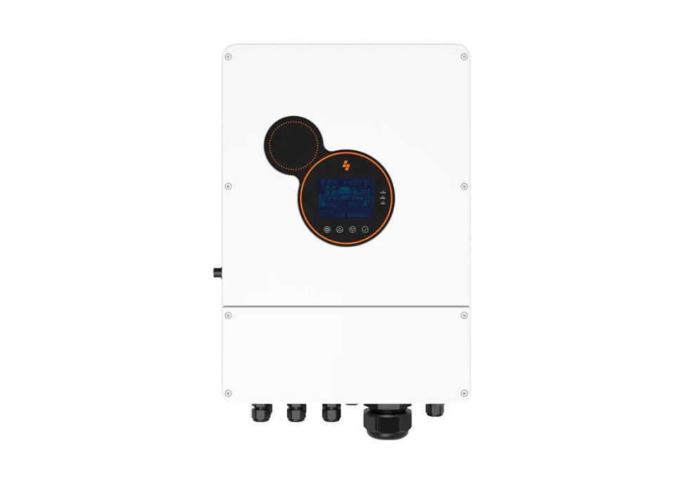 Sunpok 5kva Mppt 450vdc Pv gab 220v 48v 5kw auf weg Gitter binden hybriden Solarinverter ein