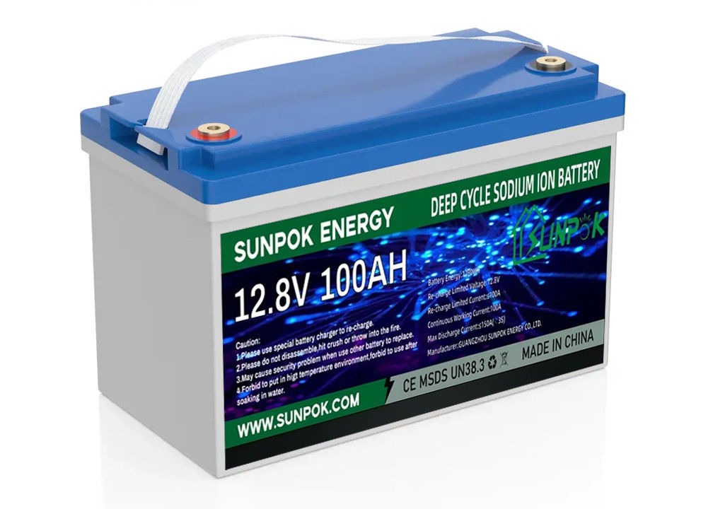 Sunpok Lithium-Batterien zu verkaufen 100 Ah 200 Ah 300 Ah 12 V Lipo-Lithium-Batterielebensdauer