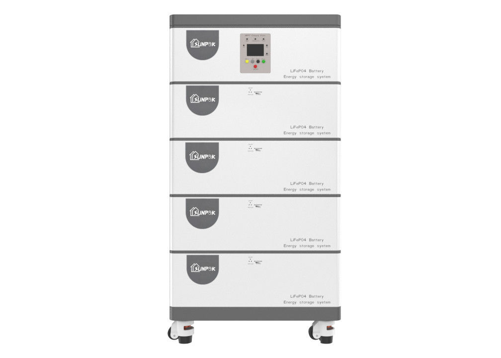 Komplettes 10kw weg weißen der Farbe von des Gitter-Sonnensystem-48V
