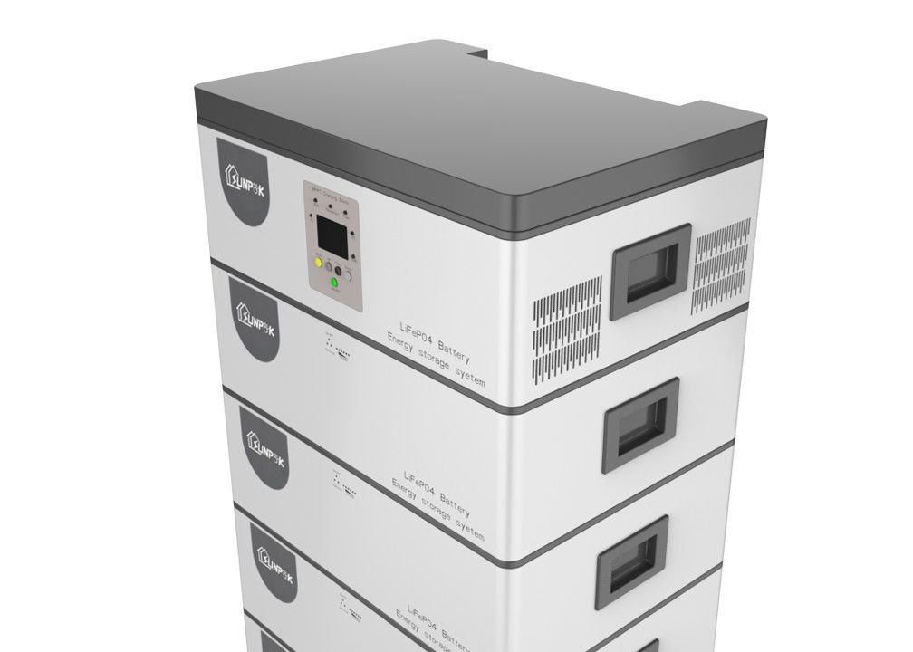 10-kWh-Haushalts-Energiespeicher-Solarwechselrichter mit Lifepo4-Batterie, netzunabhängiger Anschluss, alles in einer Maschine