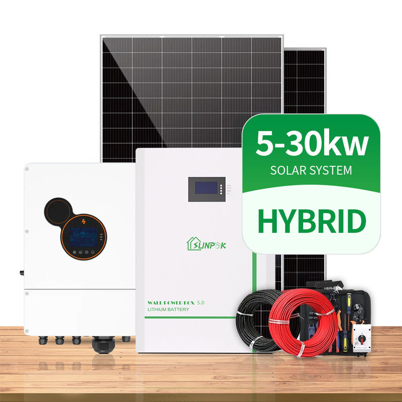 Auf Gitter/weg vom Gitter-hybriden Inverter 3kw 5kw 6kw 8kw 10kw 24 Volt weg vom Gitter-Sonnensystem