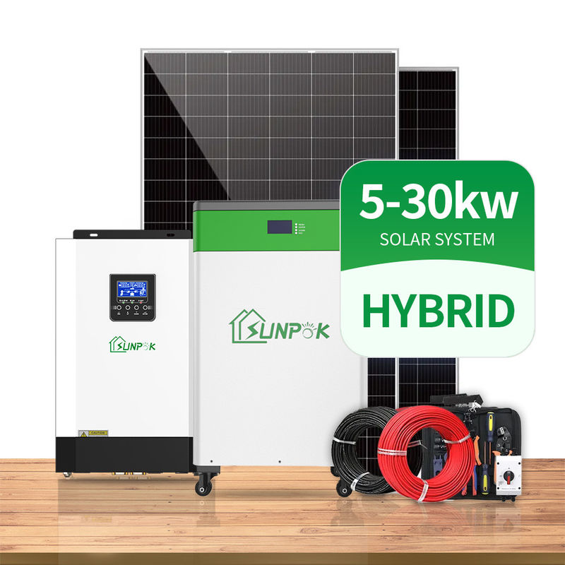 Wohnausschalten-Gitter-hybrider Solarenergie-System-Inverter für EU 10kw 12kw