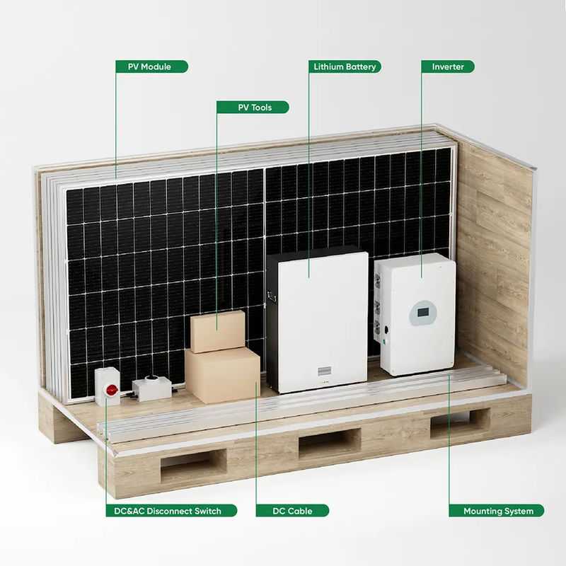 Wohnausschalten-Gitter-hybrider Solarenergie-System-Inverter für EU 10kw 12kw