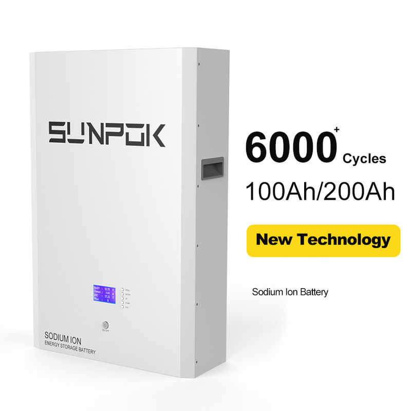 48V/51.2V Nennspannung Natriumionenbatterie mit CAN-Kommunikationsanschluss