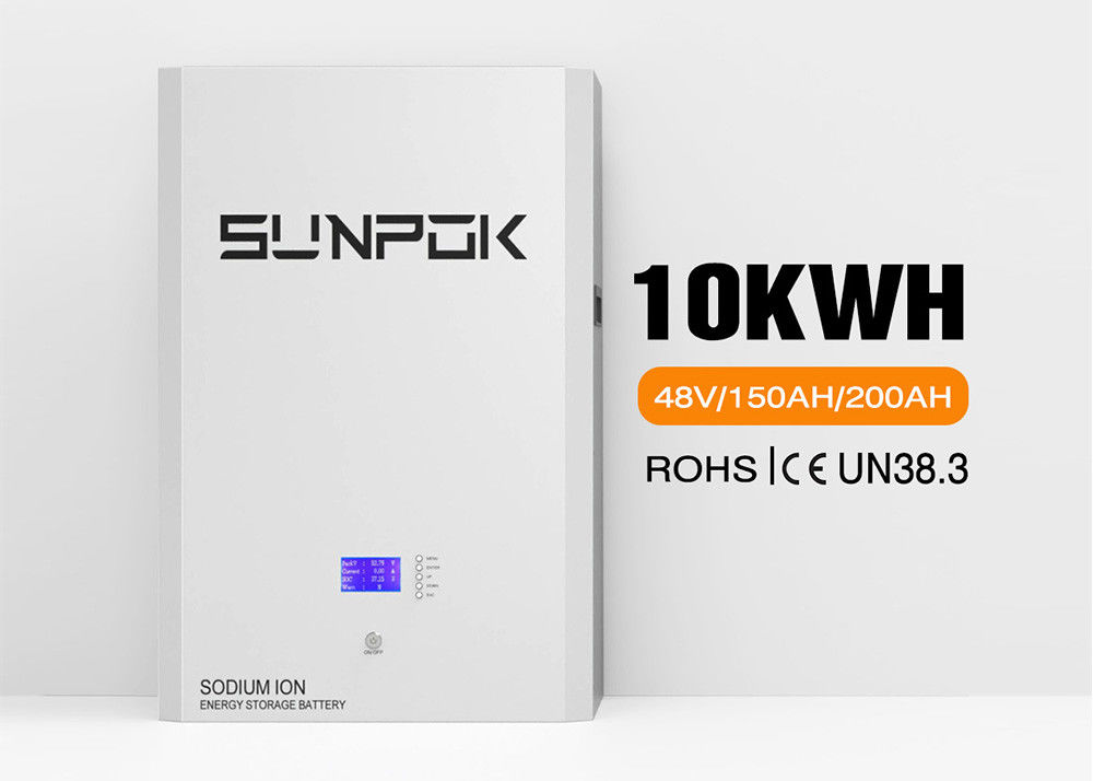 48-Volt-Natrium-Ionen-Batterie Powerwall Energiespeicherbatterie innerhalb von -20°C bis 60°C