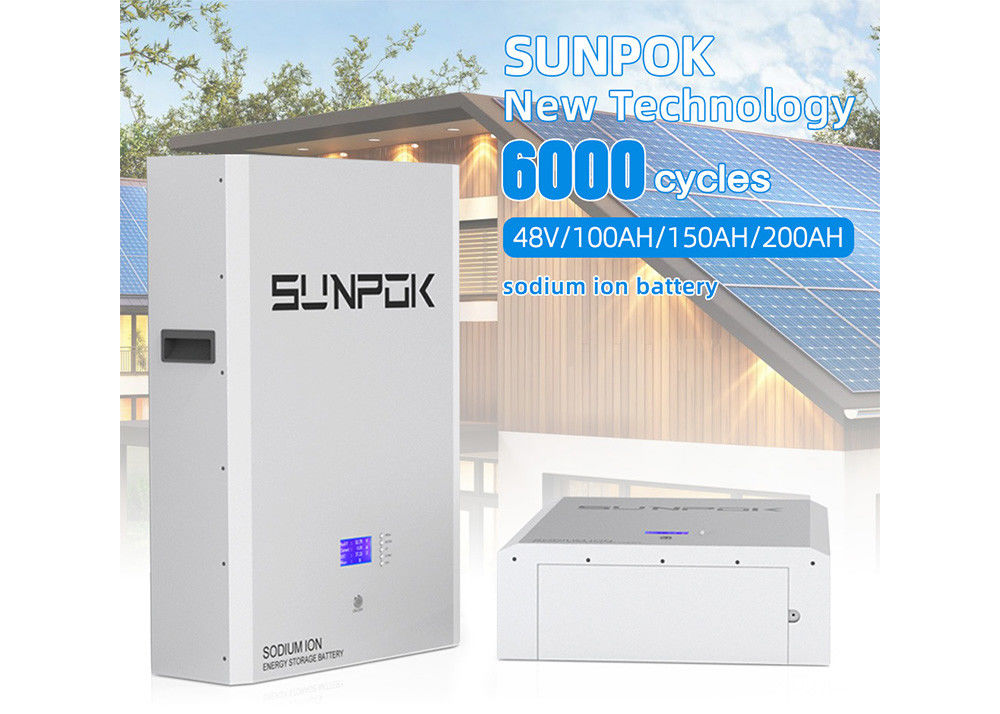 Selbstentladungsrate 2% pro Monat Natriumionenbatterie SP-48100-BG-NA Langlebig