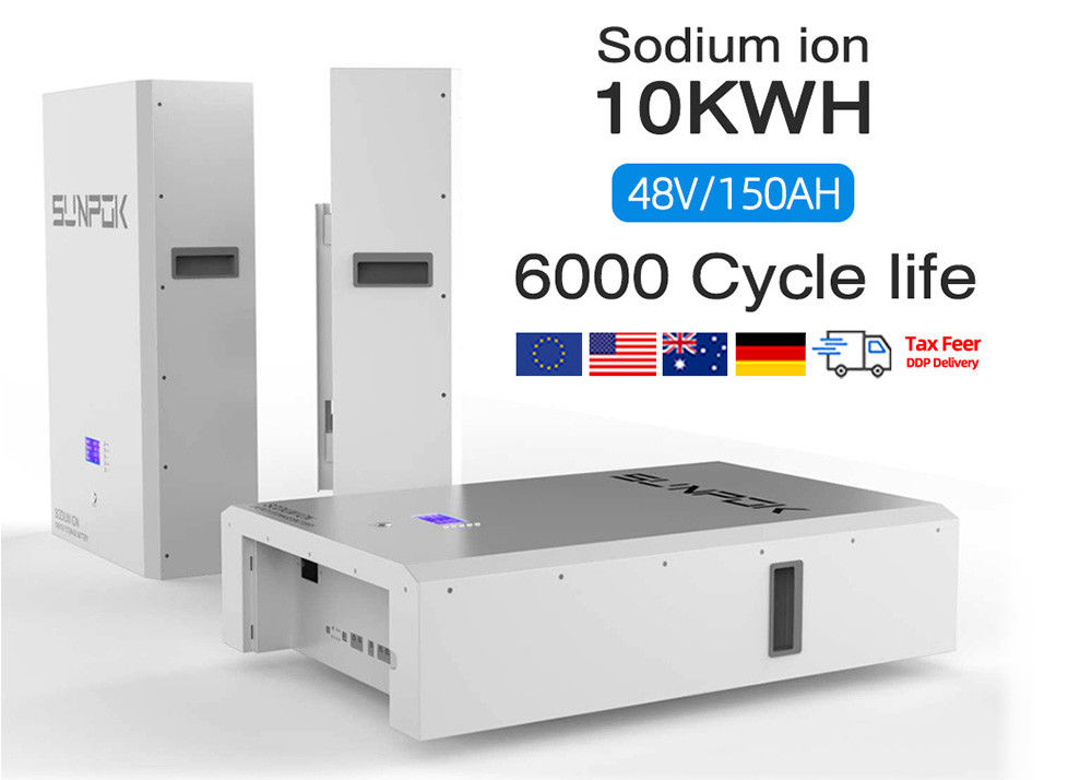 2 Stunden Ladezeit Natriumionenbatterie CE-Kennzeichnung Powerwall Energiespeicherlösung