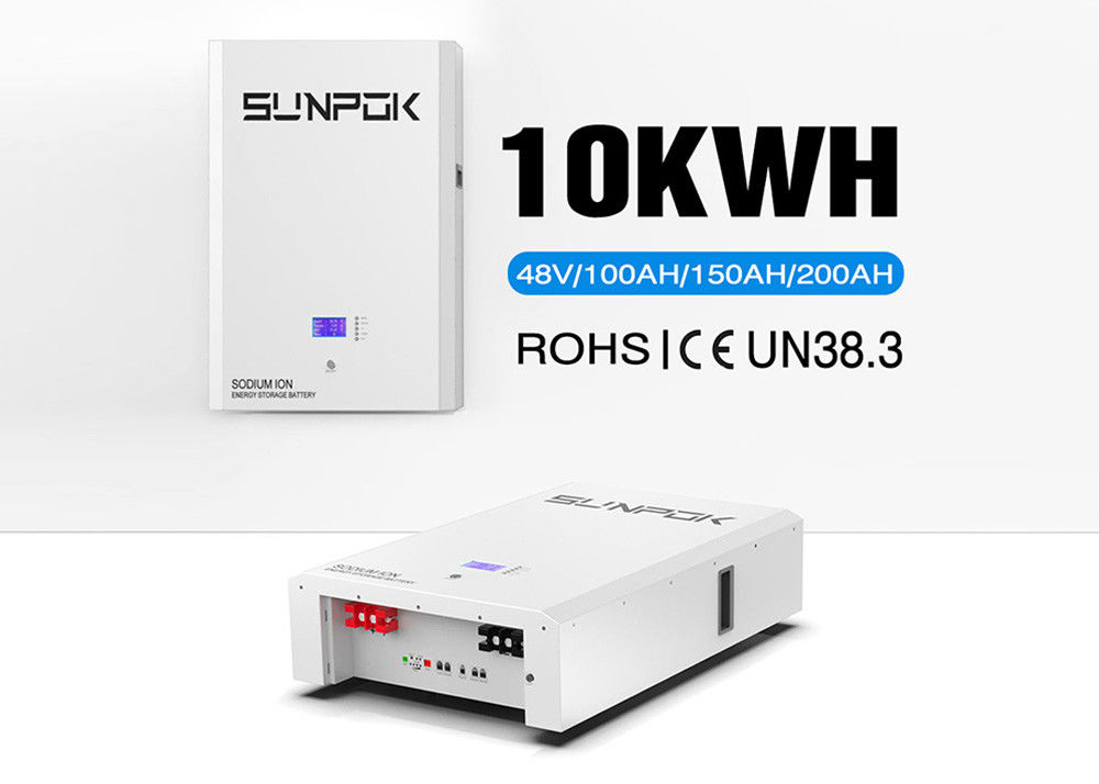 Hohe Haltbarkeit Natrium-Ionen-Batterie eingebaut in Smart BMS 2% pro Monat Selbstentladungsrate