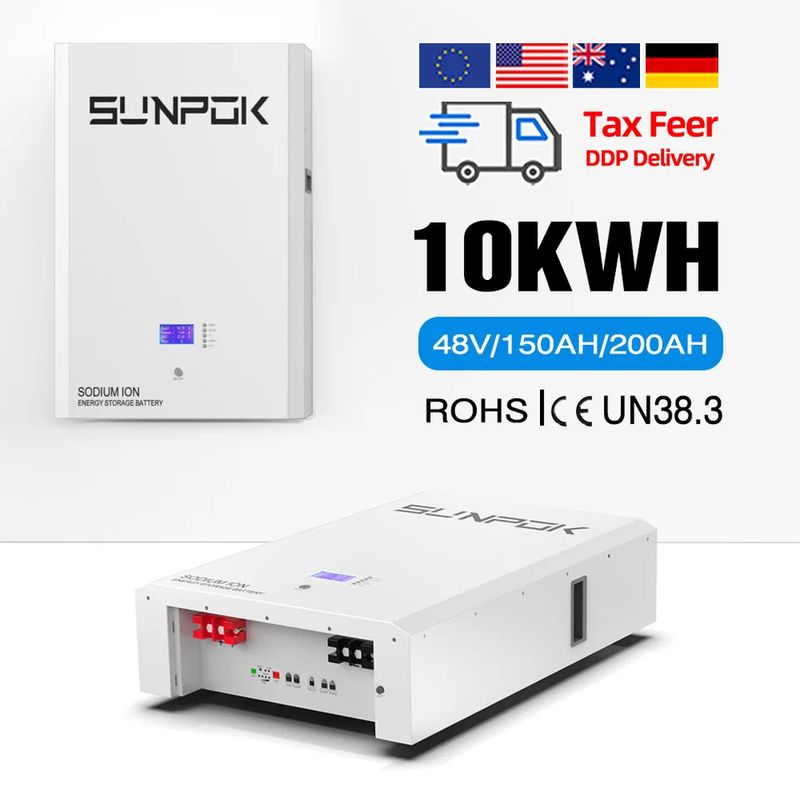 Modell SP-48100-BG-NA Natriumionenbatterie mit hoher Kapazität - in BMS