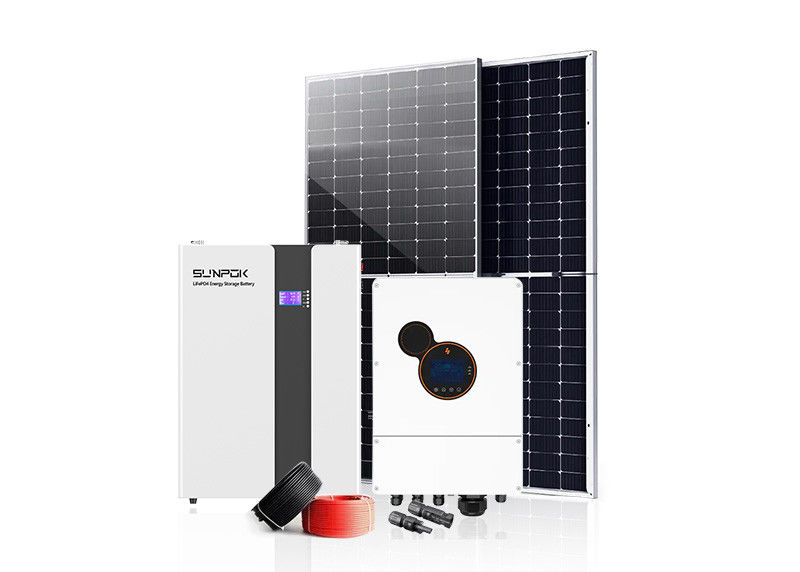 Maßgeschneiderte Schalter für Hybrid-Solar-Kits mit polykristallinen Silizium-Panels