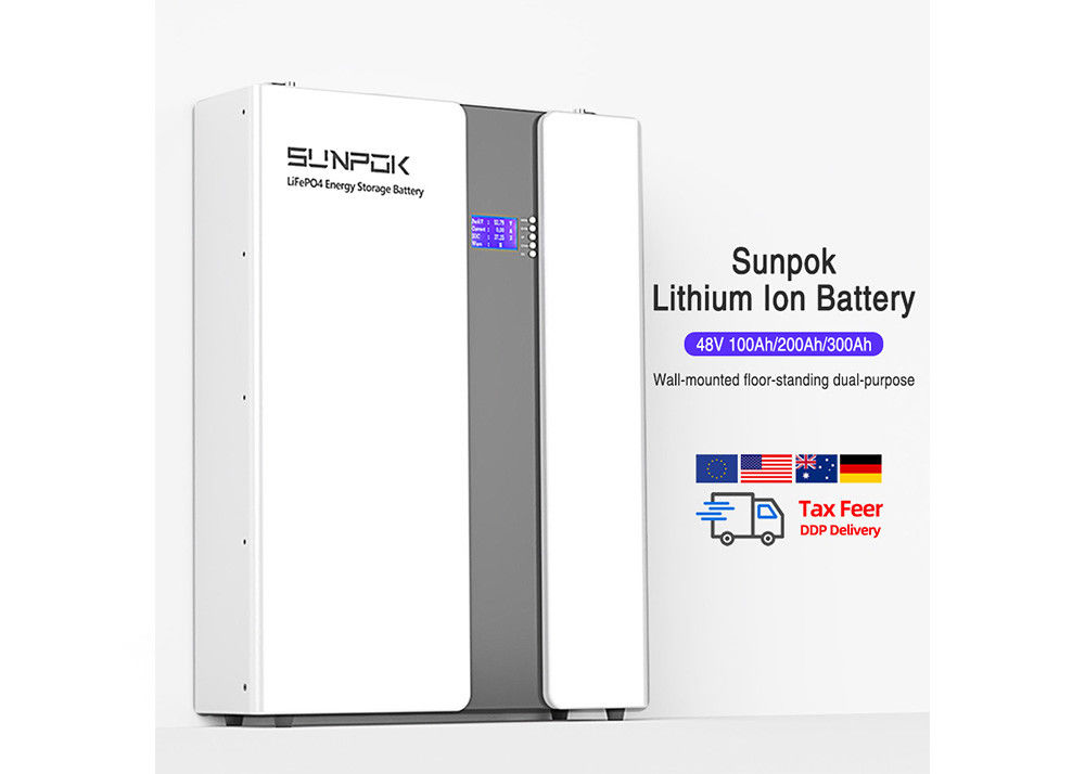 Hochleistungs-Lithium-Ionen-Batterie mit 20 Jahren Lebensdauer und maximaler Ladespannung 58.4 Vdc