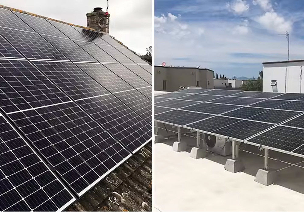 Hybride Solarenergiesysteme 30kw 20kw 10kw Energiespeichersysteme 3 Phase 40kwh Lithiumbatterie-Solarsystem