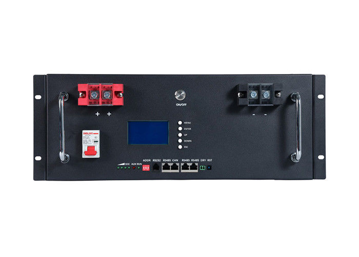 Rack-Batteriekabine 48v 100ah 200ah Rack-Batterie-Installation BMS-Managementsystem