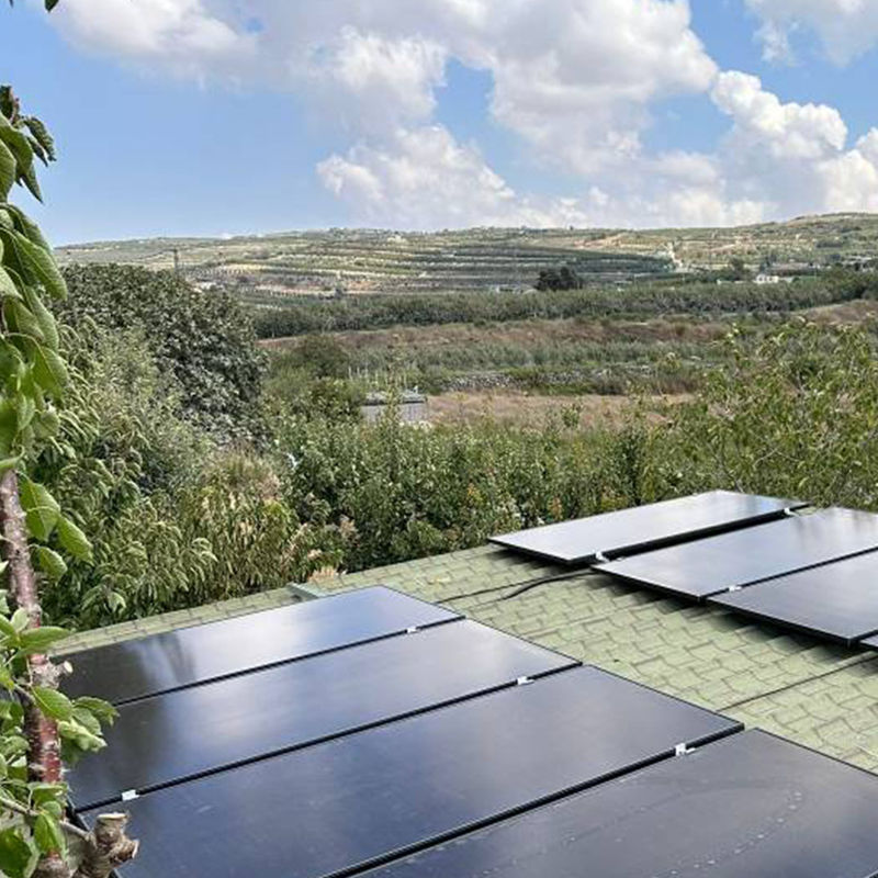 Große Leistung Solarkollektor 540 Watt 550w Monokristalline Solarkollektor Preis für Zuhause Dual Glass 108 Zellen