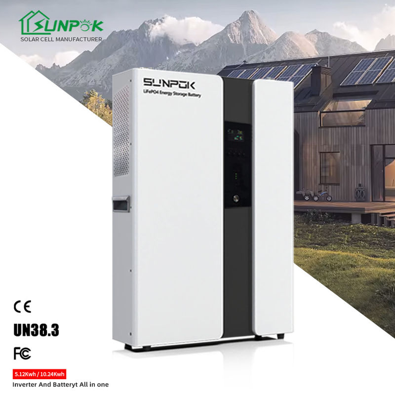 angepasste 5KWH 10KWH 20KWH All-in-one ESS-Heimenergie-Speicherbatteriesystem