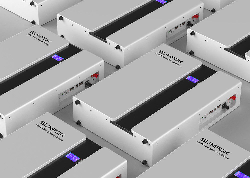 Solarwand 48v 50ah 100ah 150ah 200ah Energiespeicher Powerwall 5kw 10kw Lifepo4 Lithium-Ionen-Batterie