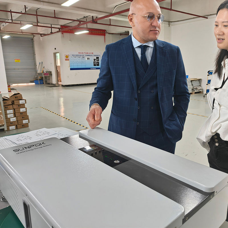 Sunpok Energy Home Battery Storage System All-in-One für solar gestapelte Lithiumbatterien