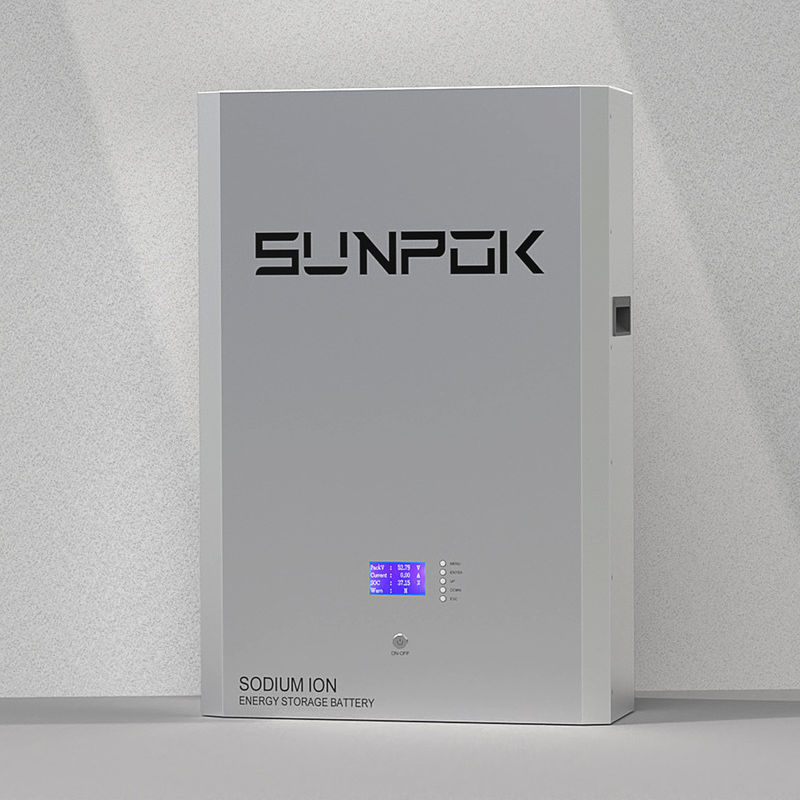 Deutsch Neue Natriumionenbatterie Solarenergie Speichersystem Na-Ionen BMS 48V Natriumionenbatterie