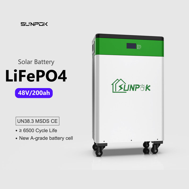 Tiefkreislauf LiFePO4 Solar Lithium-Ionen-Batterie 10kwh 48v 200ah Heim Solarenergiesystem