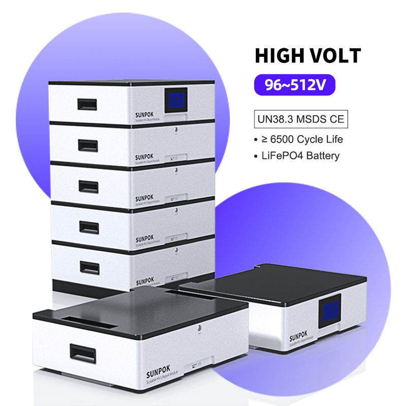 Hochspannungsgleichstrom Lithium-Ionen-Batterie 51.2v 400AH 20KWH Integrierte Energiespeicherbatterie für den Haushalt