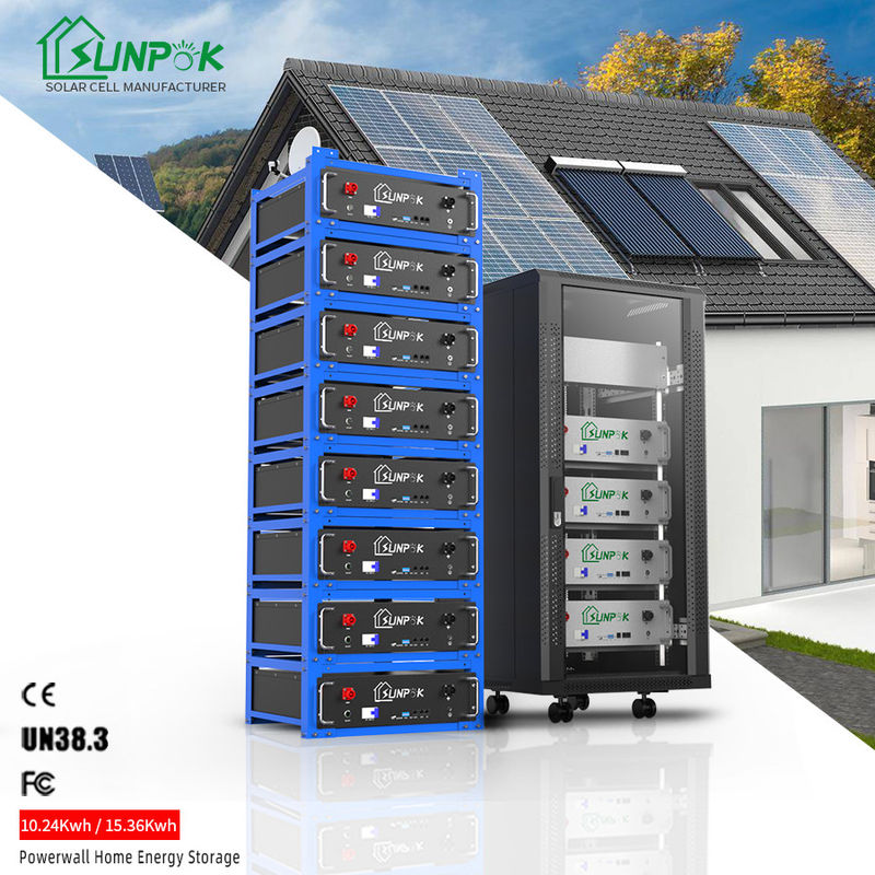 Rack-Batterie Energiespeichersysteme für Zuhause Lifepo4 Batterie mit Bluetooth 48V 200AH 10kwh