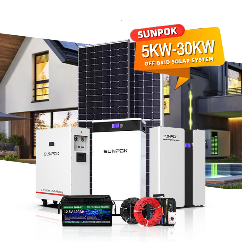 48V 100AH 120AH Solarbatterie für Hybrid-Solarsystem 6KWH 12KWH 18KWH 24KWH 30KWH