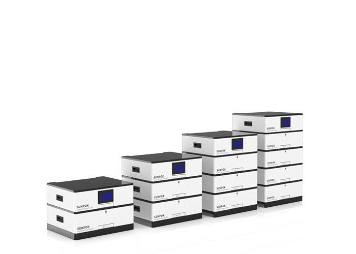 Stackbare Lithium-Ionen-Solarbatterien 48V 100Ah 200Ah 5Kwh Lifepo4