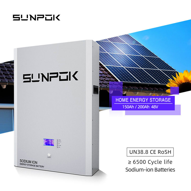 Oem 48v 300ah 400ah Powerwall Natriumionen Lifepo4 Batterie für Heim Solarsystem