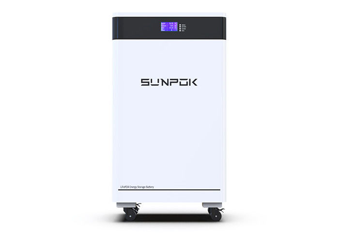 Smart LFP Lithium Iron Phosphate Batterie mit 51.2V 48V 300Ah 15Kwh Kapazitäten eingebautes BMS für die Speicherung des Solarsystems