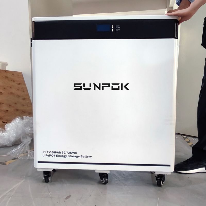 48v 51.2v 600ah Fußboden Typ Lifepo4 Batterie 200A Smart BMS 30kwh Lithiumbatterie für die Energiespeicherung zu Hause